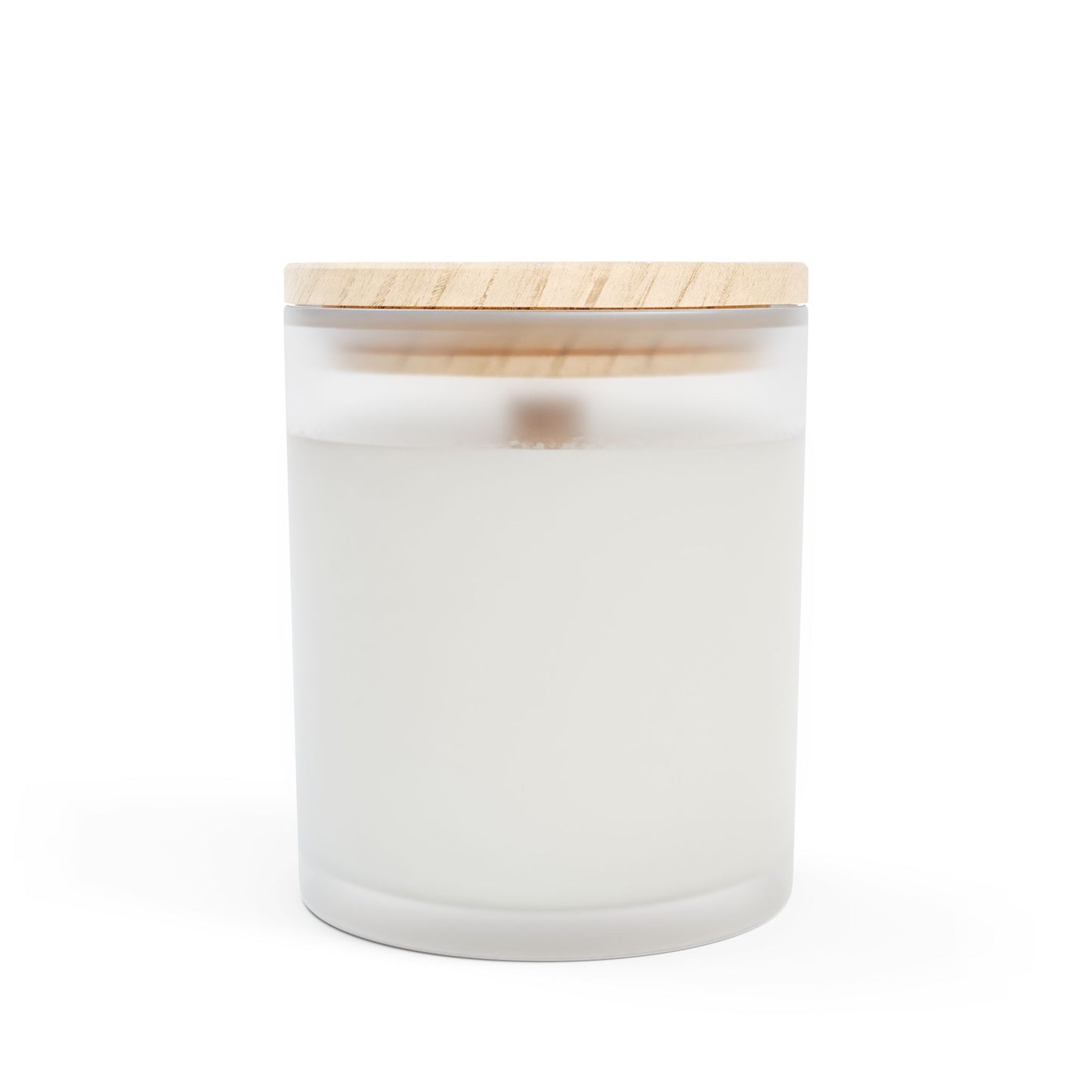 Frosted Glass Candle