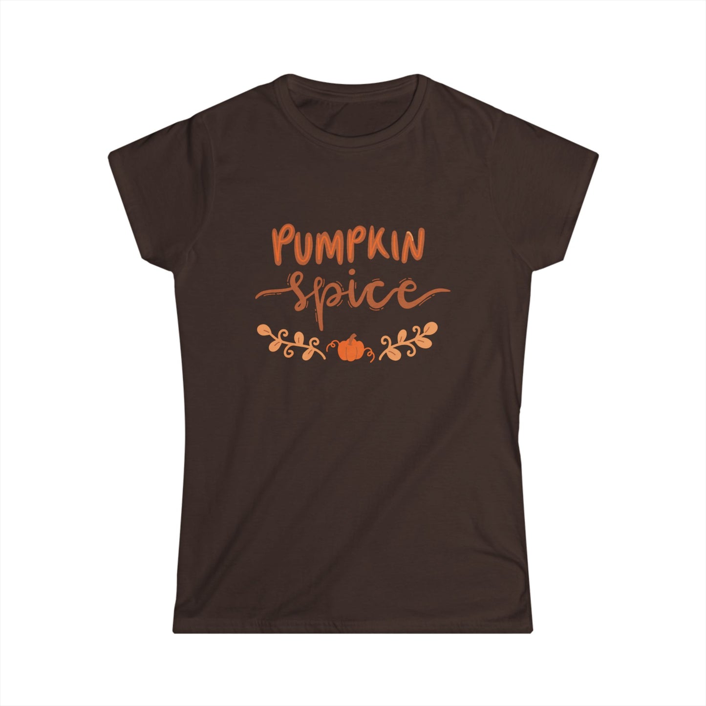 Pumpkin Spice Women's Tee, Fall Fashion, Cozy Autumn T-Shirt, Thanksgiving Gift, Casual Wear, Seasonal Style