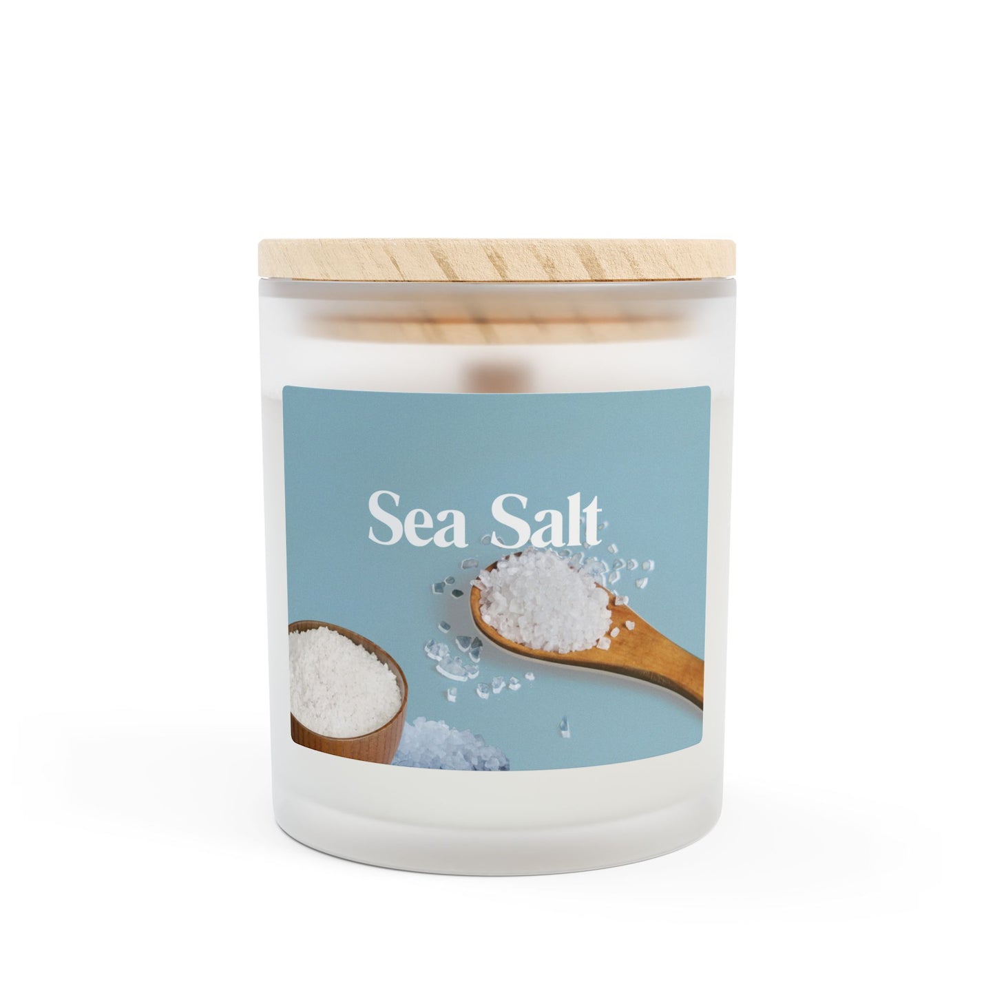 Frosted Glass Candle