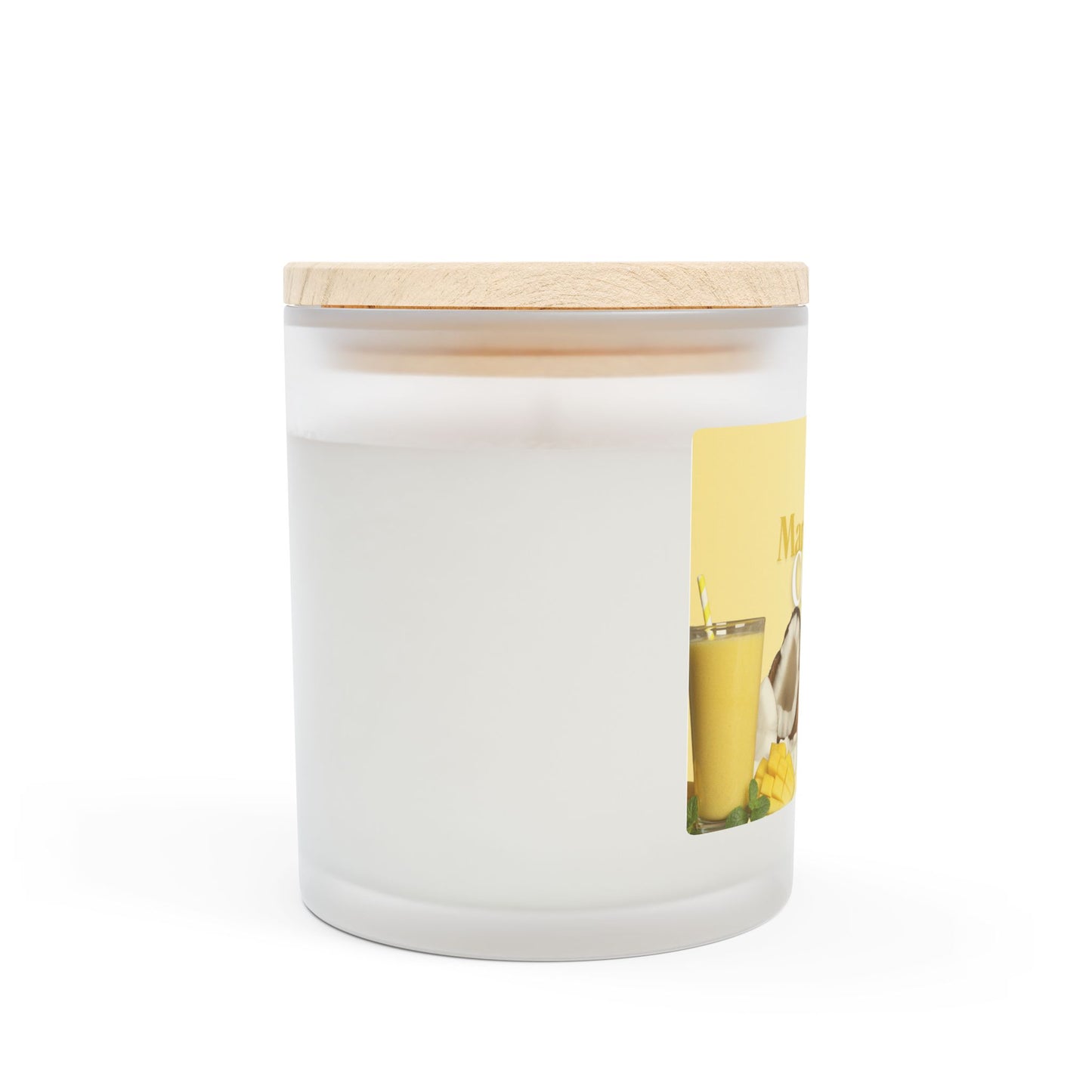 Frosted Glass Candle