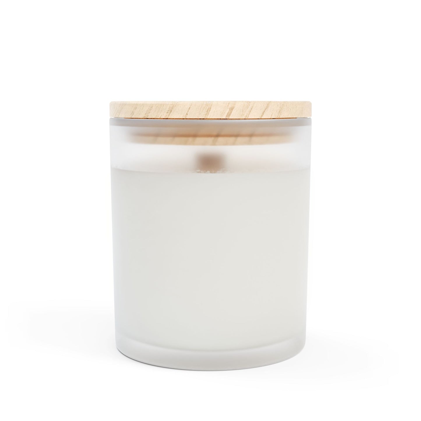 Frosted Glass Candle