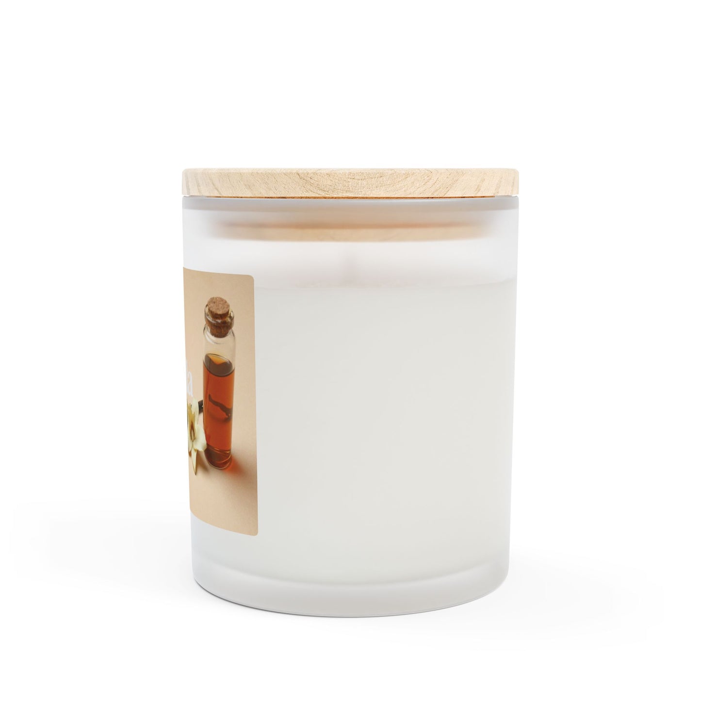 Frosted Glass Candle