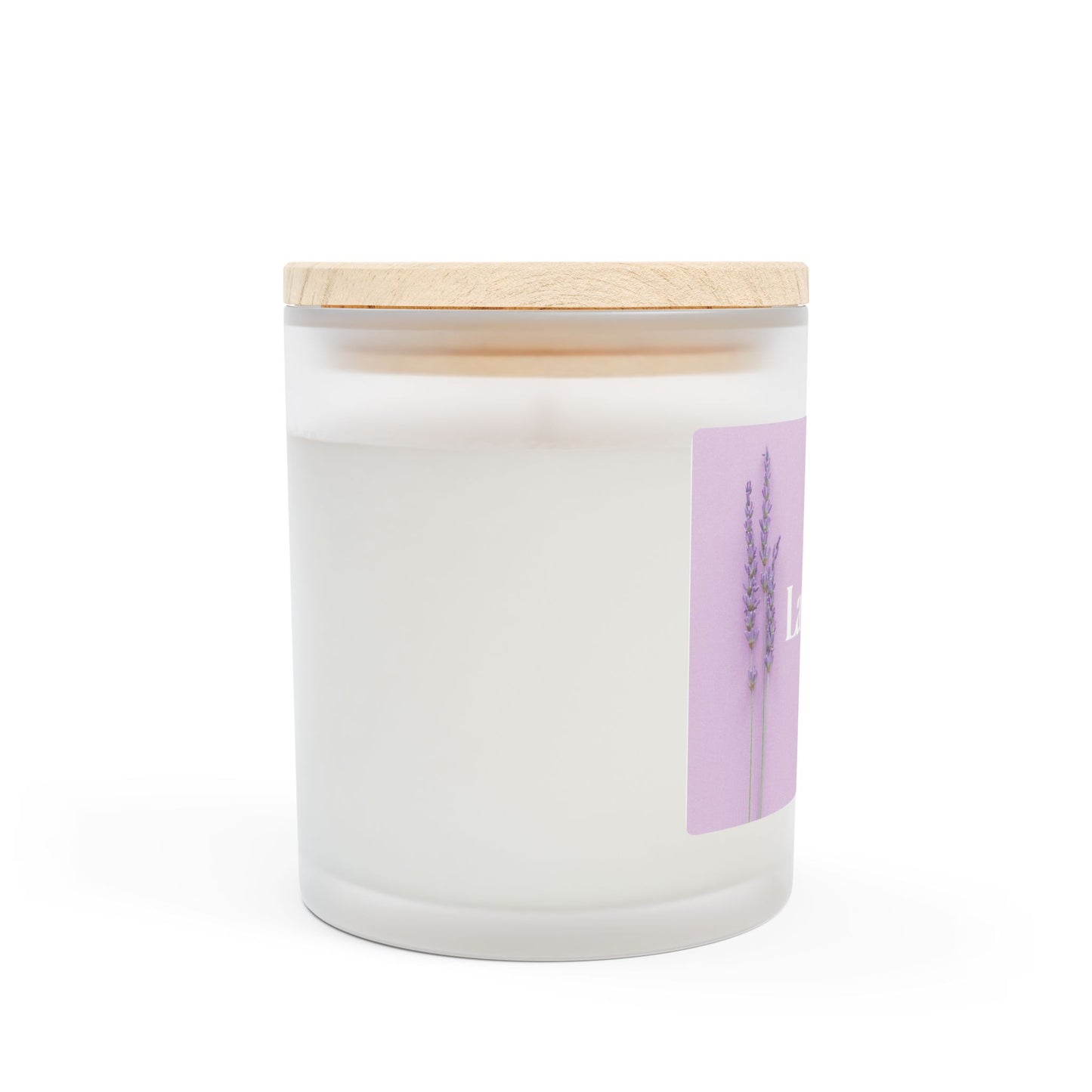 Frosted Glass Candle