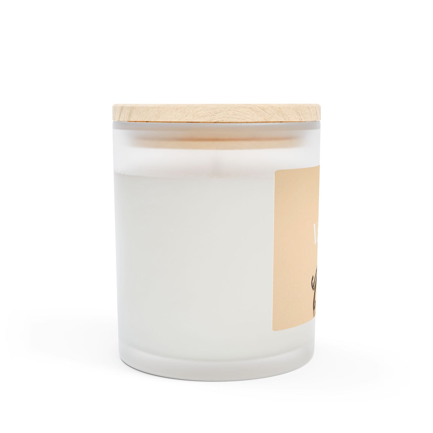 Frosted Glass Candle