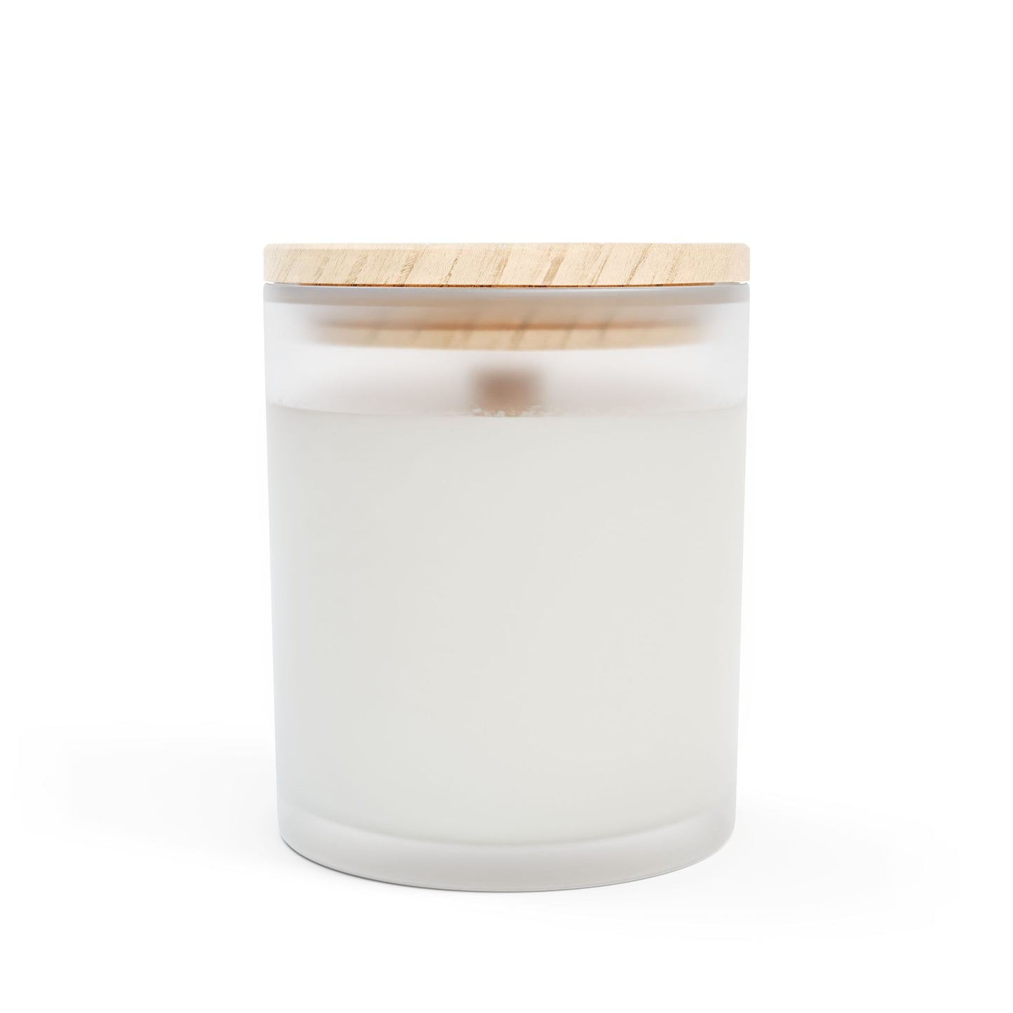 Frosted Glass Candle