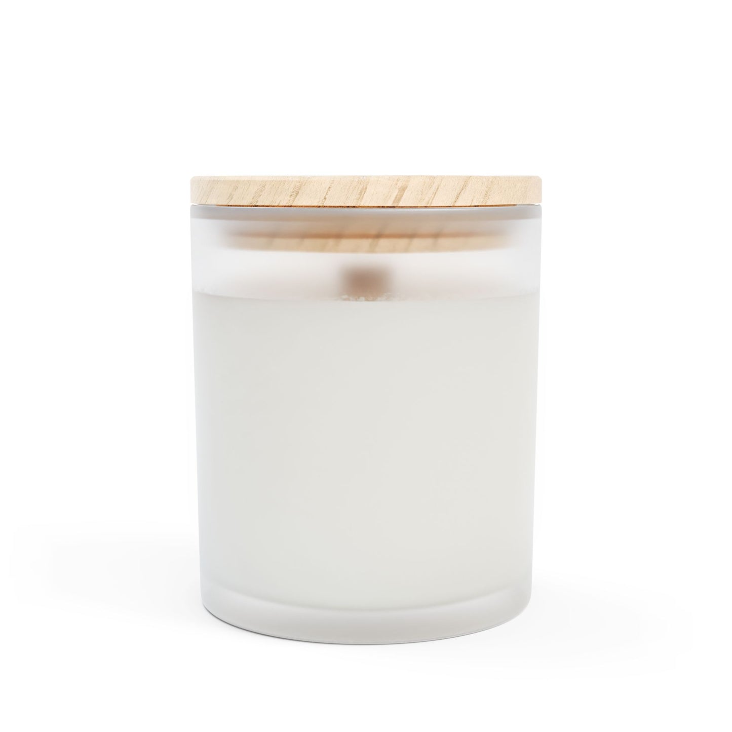 Frosted Glass Candle